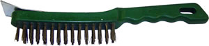 Wire Brush with Metal Scraper  $5.95